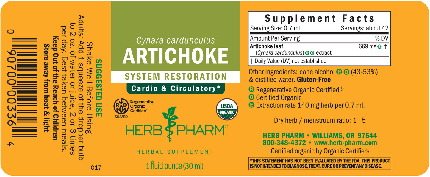 Artichoke, Regenerative Organic Certified®