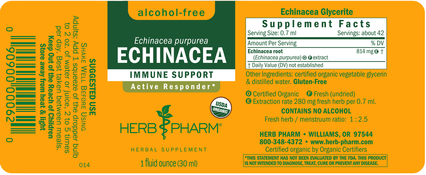 Echinacea, Alcohol-Free