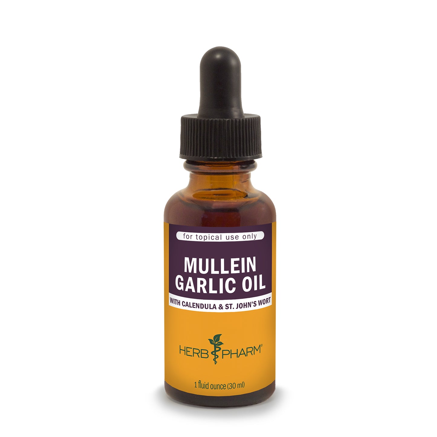 Mullein Garlic Oil Topical Use Herb Pharm