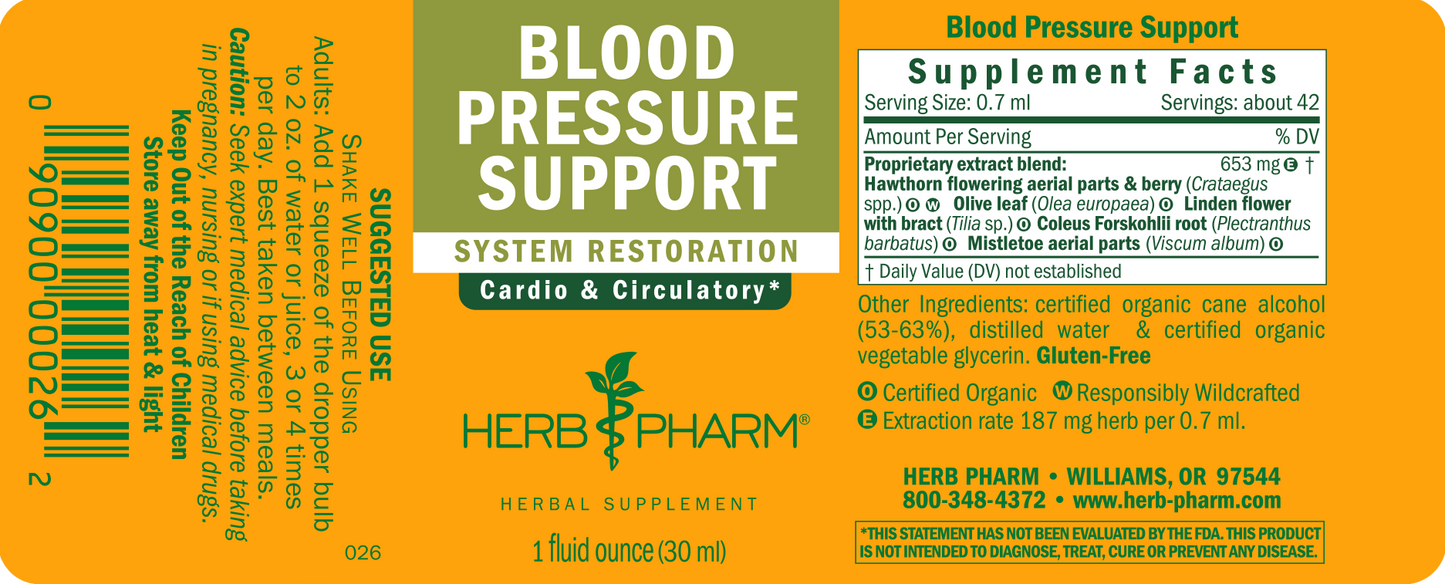 Blood Pressure Support