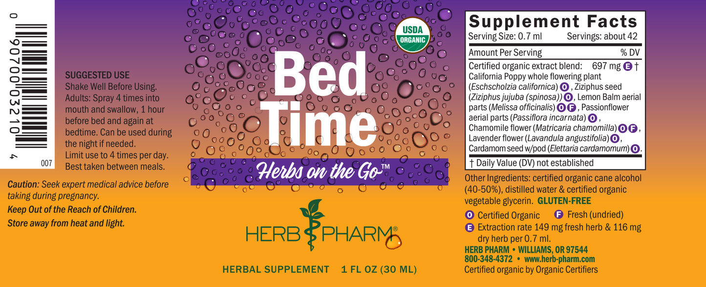 Herbs on the Go: Bed Time™