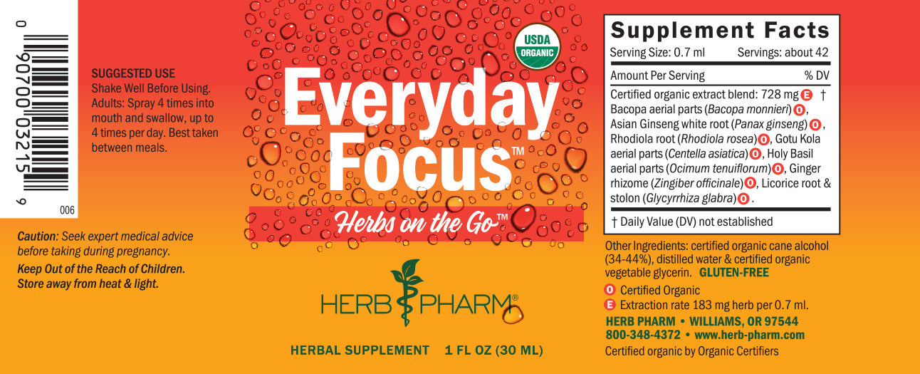 Herbs on the Go: Everyday Focus™